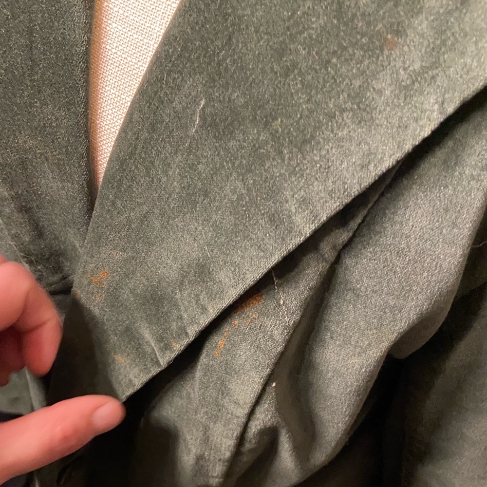 Denim&Co Dark Green Velvet Blazer Jacket - Picture 3 of 11